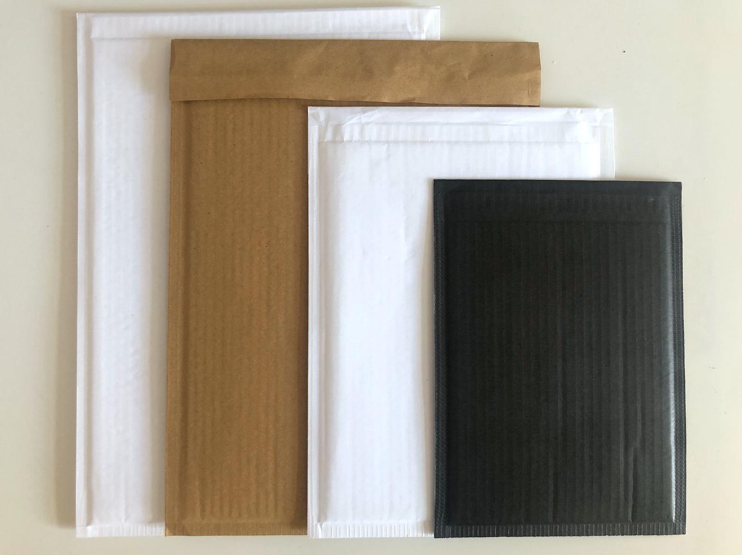 110 x 165mm Enviroflute White Peel & Seal Padded Pocket EF000/A