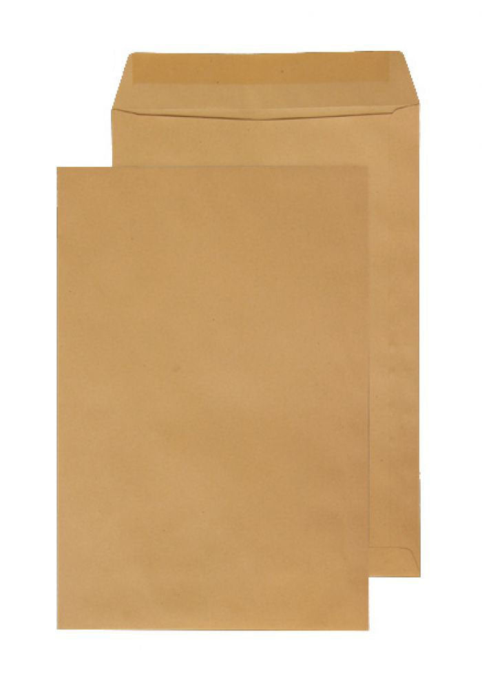 406 x 305mm  Grampian Manilla Gummed Pocket 4989