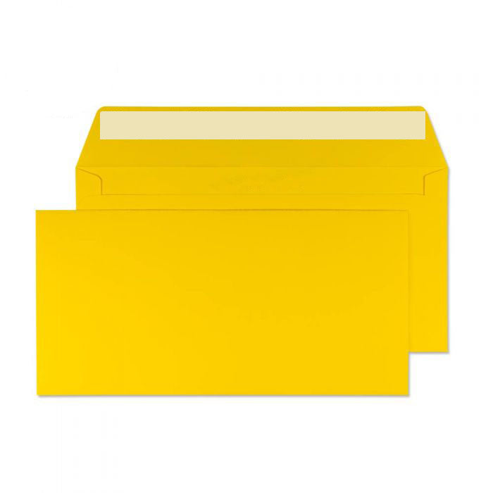 114 x 229mm Cascade Bright Gold Peel & Seal Wallet 5204