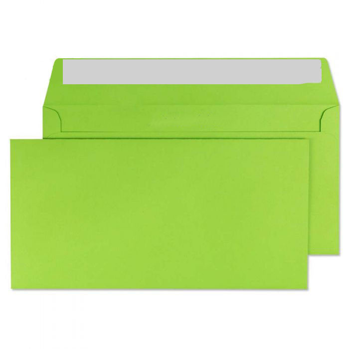 114 x 229mm Cascade Lime Green Peel & Seal Wallet 5207