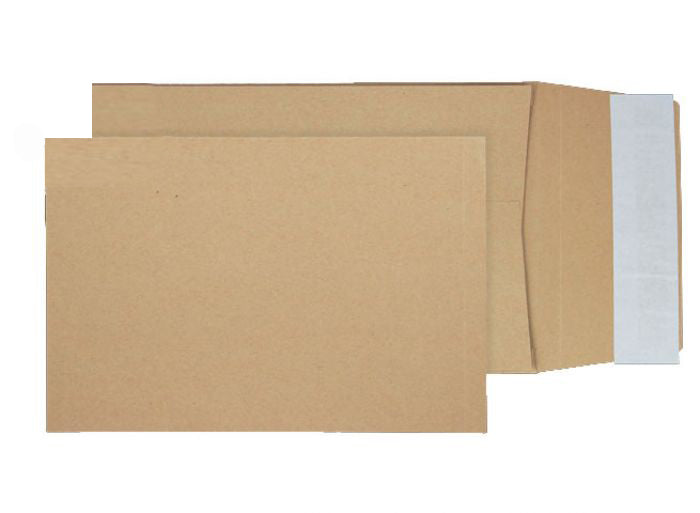 229 x 162mm Kenya Manilla Peel & Seal Gusset 8901