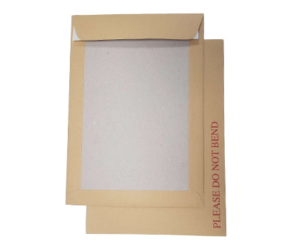 324 x 229mm C4 Sentinel Manilla Peel & Seal Board Back 9977PR