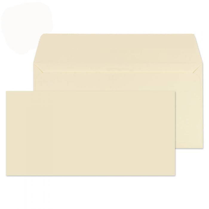 110 x 220mm DL Robson Cream Wove Peel & Seal Wallet C3215