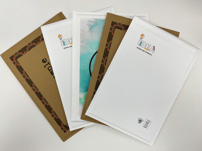 150 x 215mm  Enviroflute White Peel & Seal Padded Pocket EF0/C