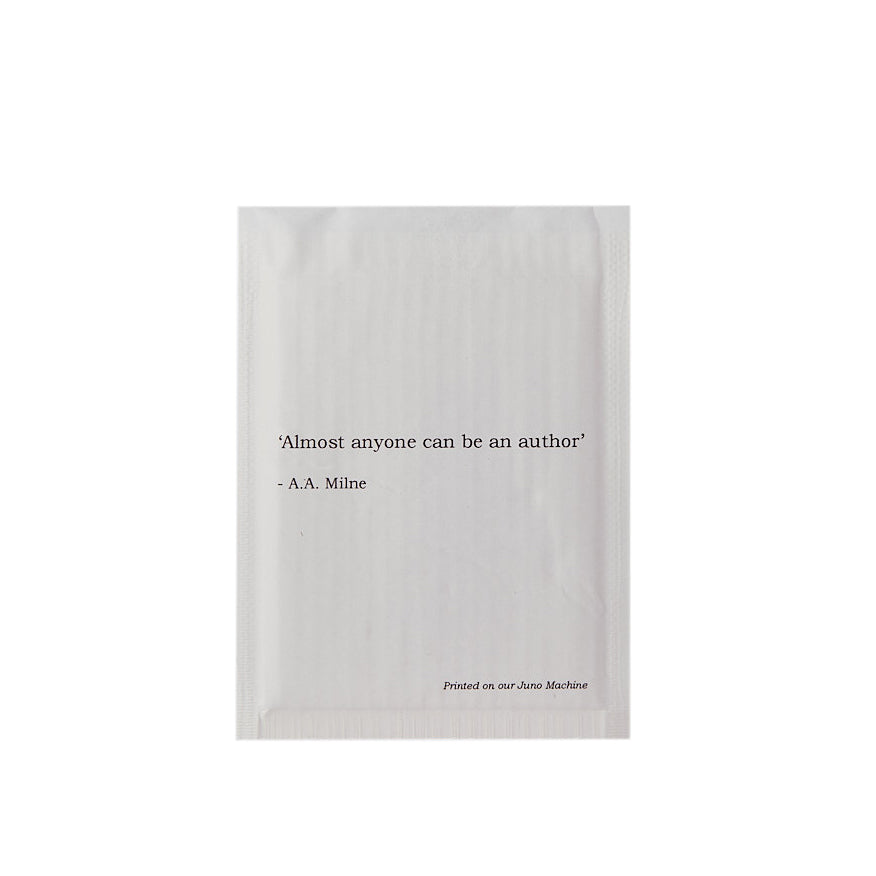 150 x 215mm  Enviroflute White Peel & Seal Padded Pocket EF0/C