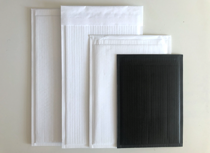 150 x 215mm  Enviroflute White Peel & Seal Padded Pocket EF0/C