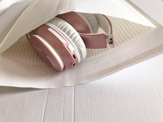 150 x 215mm  Enviroflute White Peel & Seal Padded Pocket EF0/C