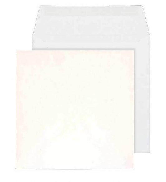 120 x 120mm  Cambrian White Gummed Wallet 2121