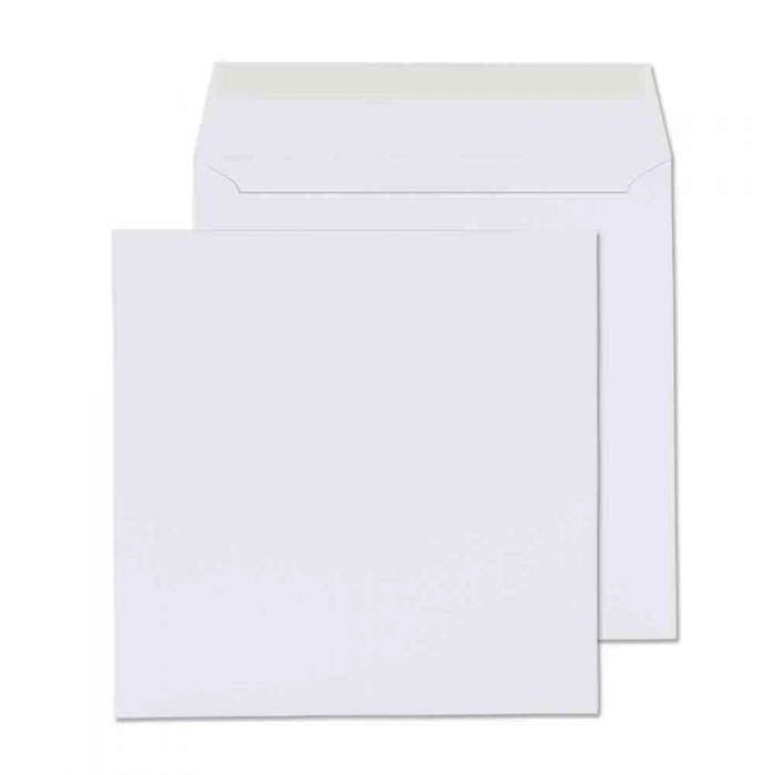 190 x 190mm  Cambrian White Peel & Seal Wallet 2193