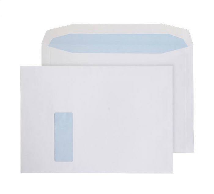 229 x 324mm C4 Tabor Plus White Gummed Wallet [Pack 250] 3736