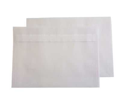 114 x 162mm C6 Mount Crystal White (Tracing) Peel & Seal Wallet 5115