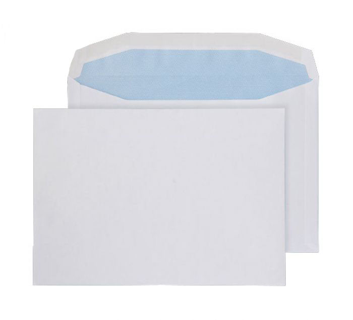 155 x 220mm  Tryfan Recycled White Gummed Wallet [Pack 500] R3715